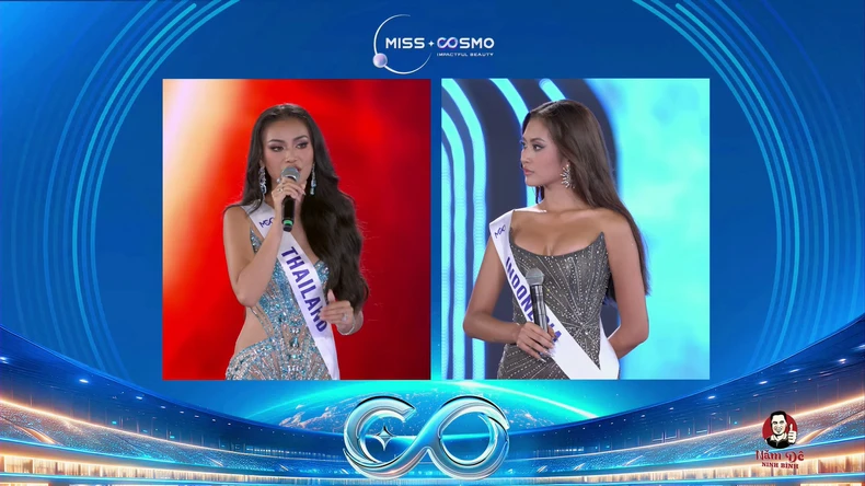 Thí sinh Indonesia đăng quang Miss Cosmo 2024 ảnh 1