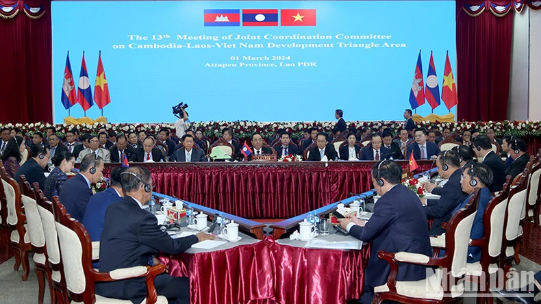 Cần tạo nhiều đột phá nhằm thúc đẩy hợp tác Tam giác phát triển Campuchia-Lào-Việt Nam ảnh 2