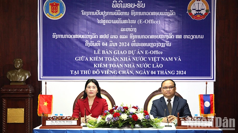 Thắt chặt quan hệ hợp tác giữa hai cơ quan kiểm toán nhà nước Việt Nam và Lào ảnh 2