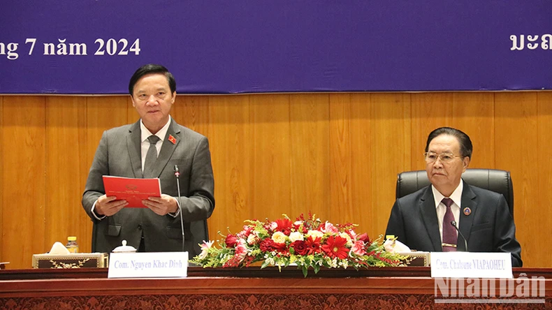 Việt Nam chia sẻ với Lào kinh nghiệm về sửa đổi Hiến pháp ảnh 4