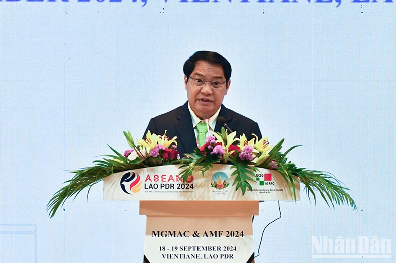 Khai mạc Hội nghị Đô trưởng các nước ASEAN năm 2024 và Diễn đàn Thị trưởng các nước ASEAN ảnh 1