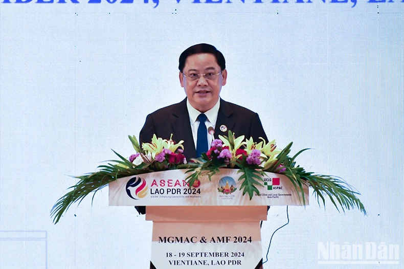 Khai mạc Hội nghị Đô trưởng các nước ASEAN năm 2024 và Diễn đàn Thị trưởng các nước ASEAN ảnh 2
