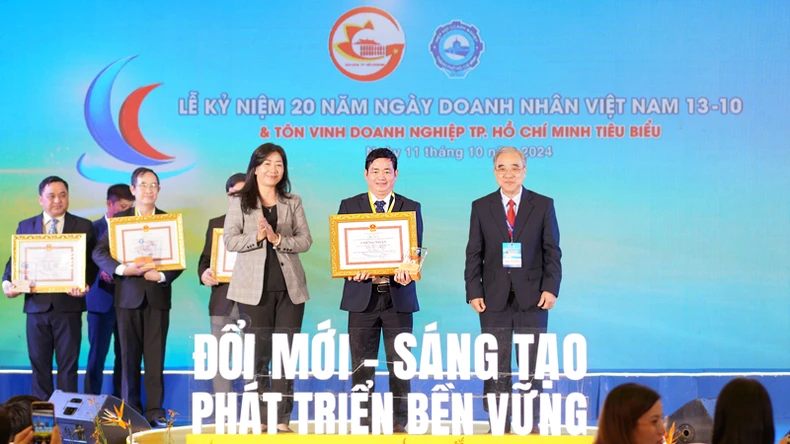 Thành phố Hồ Chí Minh tôn vinh doanh nghiệp, doanh nhân tiêu biểu năm 2024 ảnh 2