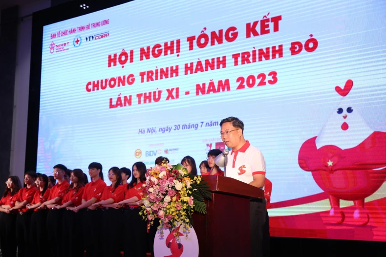 Hành trình Đỏ 2023 tiếp nhận hơn 115.000 đơn vị máu ảnh 1