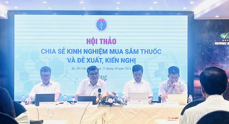 Tiếp tục gỡ khó về đấu thầu cho các cơ sở y tế phía nam ảnh 2