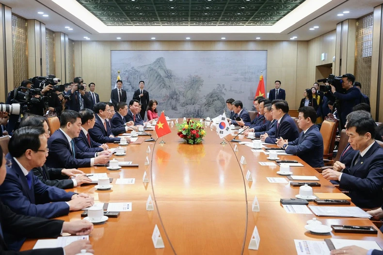 Phát huy vai trò cơ quan lập pháp hỗ trợ Chính phủ Việt Nam-Hàn Quốc thúc đẩy hợp tác song phương ảnh 1