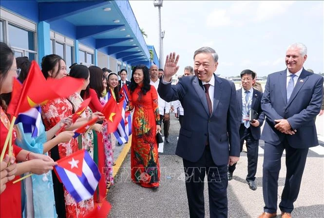 Tổng Bí thư, Chủ tịch nước Tô Lâm kết thúc tốt đẹp chuyến thăm cấp Nhà nước tới Cuba ảnh 2