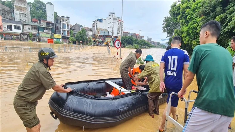 “4 tại chỗ” giúp dân khắc phục hậu quả thiên tai ở Cao Bằng ảnh 3