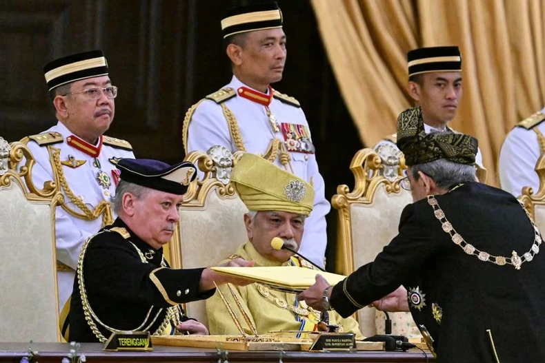 [Ảnh] Lễ đăng quang của Quốc vương Malaysia Sultan Ibrahim ảnh 4