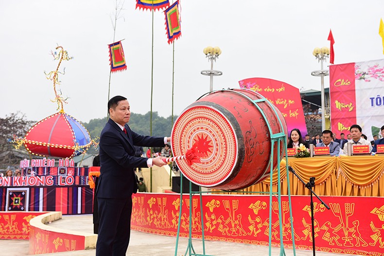 Lễ hội Lồng Tông - Ngày hội xuống đồng của dân tộc Tày tại Tuyên Quang ảnh 2