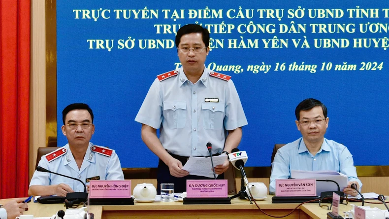 Tuyên Quang: Khẩn trương giải quyết khiếu nại của người dân ảnh 1