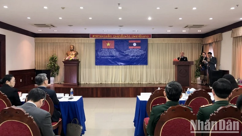 Góp phần vun đắp quan hệ hữu nghị và hợp tác Việt Nam-Lào ảnh 2
