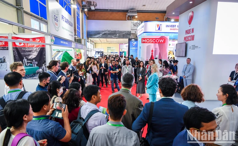 Hơn 480 doanh nghiệp tham gia Hội chợ thương mại quốc tế Việt Nam lần thứ 23 ảnh 4