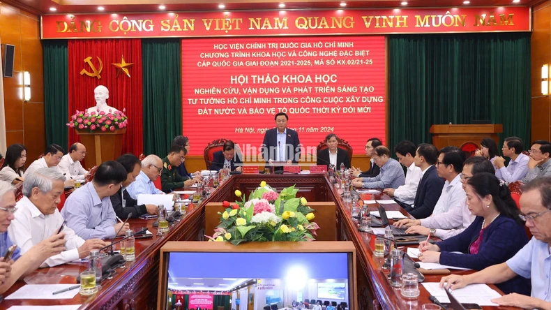 Vận dụng, phát triển sáng tạo tư tưởng Hồ Chí Minh trong xây dựng và bảo vệ Tổ quốc thời kỳ đổi mới ảnh 2