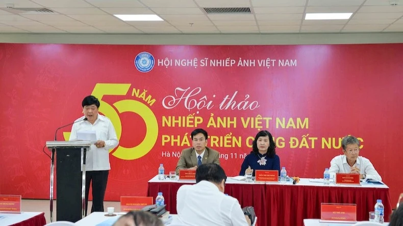 Hội thảo khoa học "Nhiếp ảnh Việt Nam - 50 năm phát triển cùng đất nước" ảnh 1