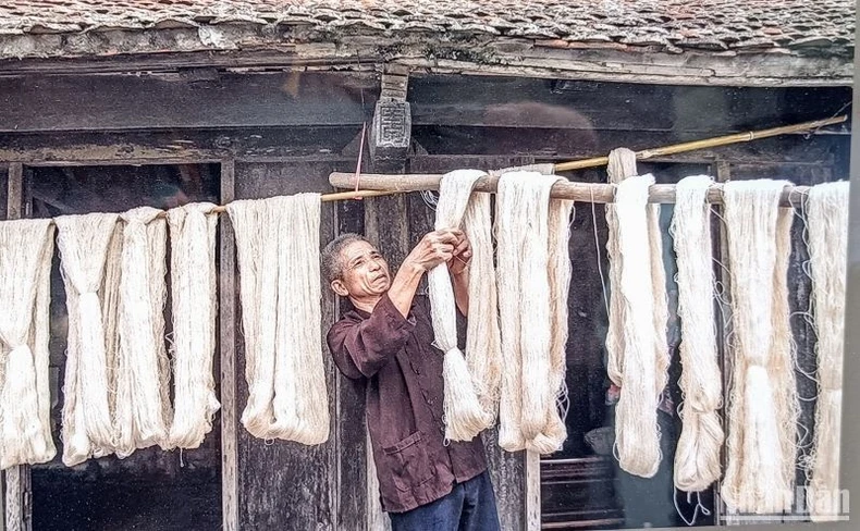 [Ảnh] Ghé thăm làng nghề dệt đũi hơn 400 năm tuổi ở Thái Bình ảnh 4