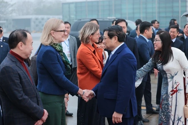 Thủ tướng Phạm Minh Chính lên đường dự Hội nghị cấp cao đặc biệt kỷ niệm 50 năm quan hệ ASEAN-Australia, thăm chính thức Australia và New Zealand ảnh 1