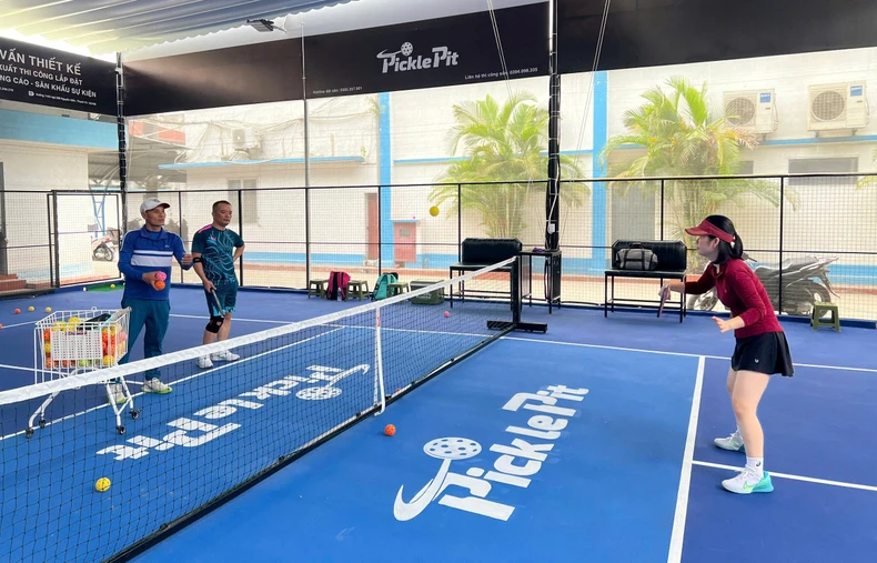 Nở rộ trào lưu chơi pickleball ảnh 2