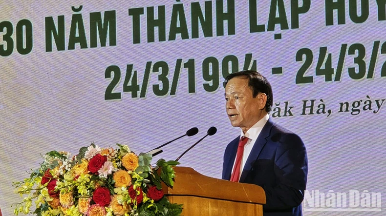 Kon Tum: Kỷ niệm 30 năm ngày thành lập huyện Đăk Hà ảnh 2