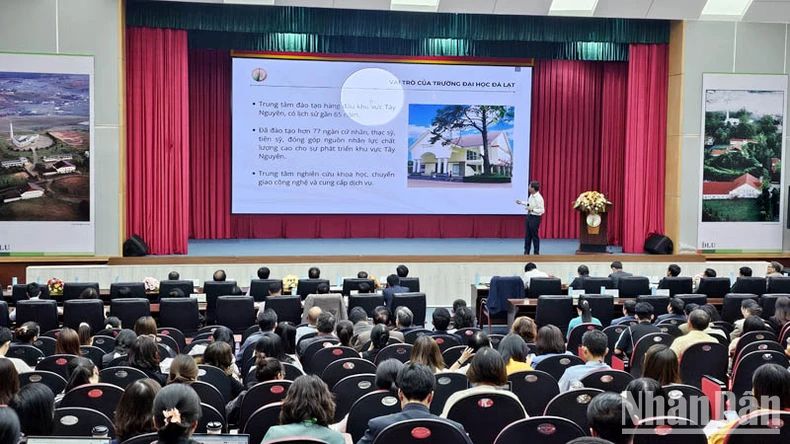 Trường đại học Đà Lạt xác định sứ mệnh trung tâm đào tạo nguồn nhân lực chất lượng cao ảnh 2