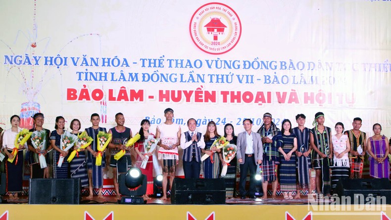 Khai hội văn hóa-thể thao các dân tộc thiểu số Nam Tây Nguyên ảnh 1