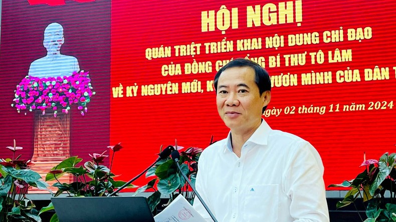 Lâm Đồng quán triệt, triển khai nội dung chỉ đạo của Tổng Bí thư Tô Lâm về kỷ nguyên mới ảnh 1