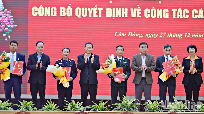 Ban Bí thư chỉ định 4 đồng chí tham gia Ban Chấp hành Đảng bộ tỉnh Lâm Đồng ảnh 1