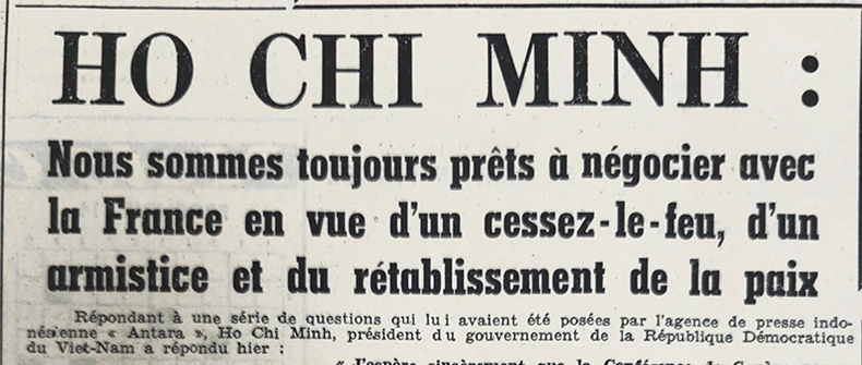Chiến thắng Điện Biên Phủ qua các số báo của báo Nhân đạo (Pháp) ảnh 1