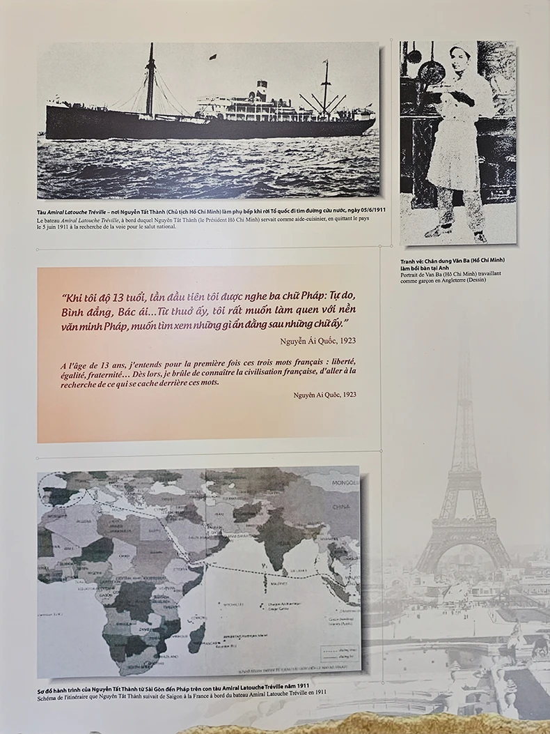 Triển lãm "Chủ tịch Hồ Chí Minh với nước Pháp” ảnh 4