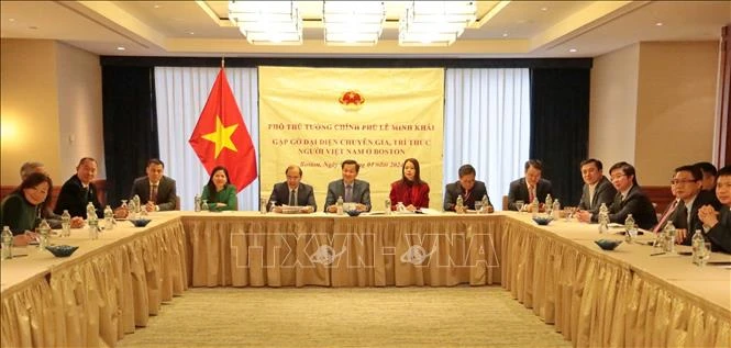 Phó Thủ tướng Lê Minh Khái trao đổi với Đại diện Thương mại Hoa Kỳ ảnh 2