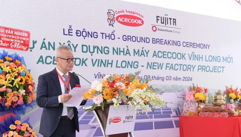 Acecook Việt Nam động thổ dự án nhà máy 200 triệu USD tại Vĩnh Long ảnh 2