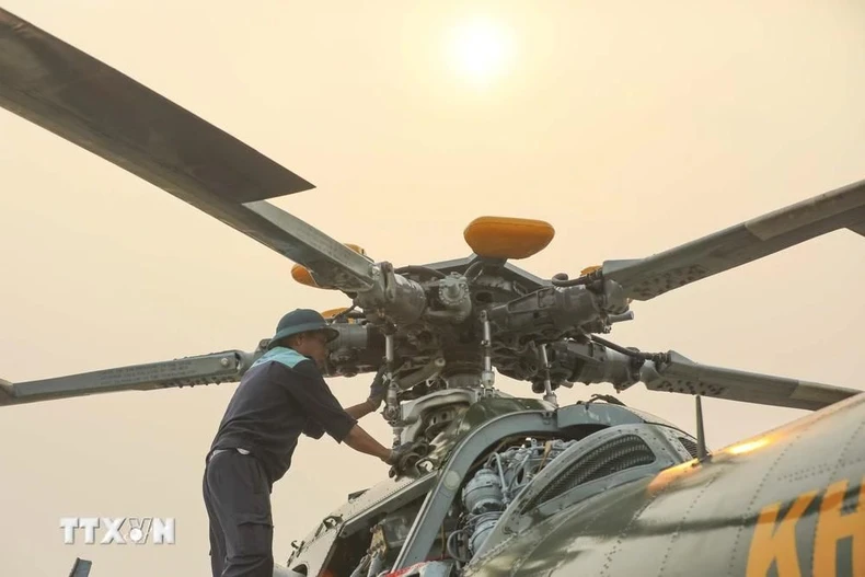 [Ảnh] Cận cảnh Không quân Việt Nam bay hợp luyện đội hình tại Điện Biên ảnh 10
