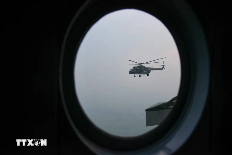[Ảnh] Cận cảnh Không quân Việt Nam bay hợp luyện đội hình tại Điện Biên ảnh 5