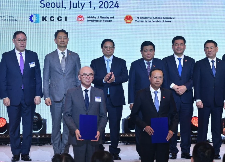 Cộng đồng doanh nghiệp Việt Nam và Hàn Quốc cần nỗ lực củng cố chuỗi cung ứng, chuỗi giá trị toàn cầu ảnh 4