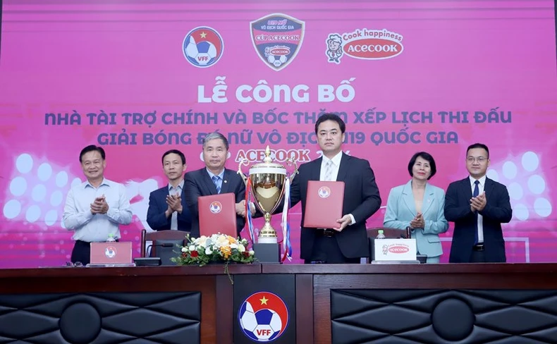 Acecook Việt Nam là nhà tài trợ chính Giải bóng đá nữ Vô địch U19 Quốc gia Cúp Acecook 2024 ảnh 1