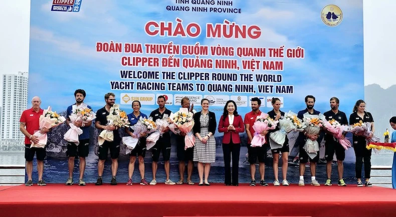 Chào mừng đoàn đua thuyền buồm vòng quanh thế giới Clipper đến Quảng Ninh ảnh 3