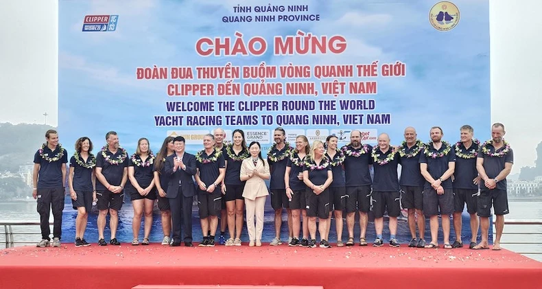 Chào mừng đoàn đua thuyền buồm vòng quanh thế giới Clipper đến Quảng Ninh ảnh 5