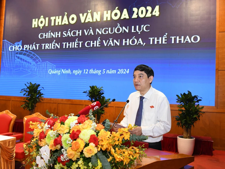 Hoàn thiện thể chế, chính sách, bảo đảm nguồn nhân lực phát triển thiết chế văn hóa, thể thao ảnh 2