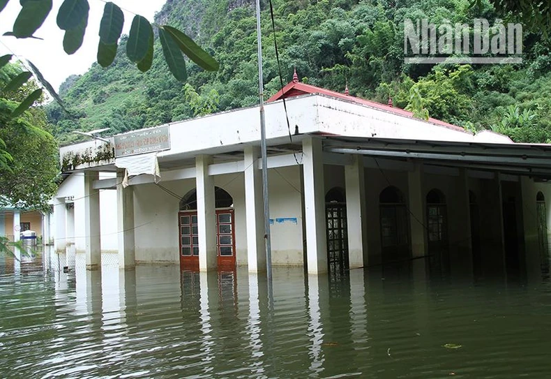 Phó Thủ tướng Lê Thành Long kiểm tra vùng ngập lũ Sơn La ảnh 2