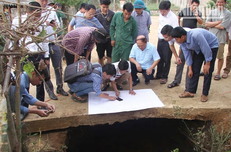 Sơn La tập trung ứng phó với hiện tượng sụt lún tại huyện Mai Sơn ảnh 3