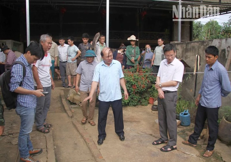 Sơn La tập trung ứng phó với hiện tượng sụt lún tại huyện Mai Sơn ảnh 4