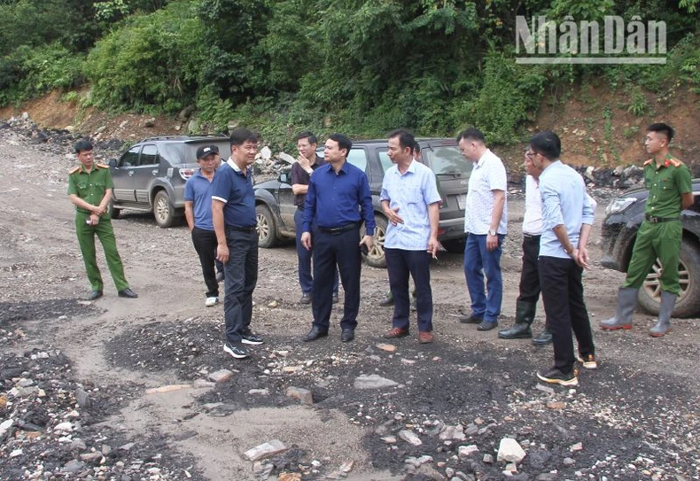 Tăng cường kiểm tra, giám sát và xử lý nghiêm việc khai thác trái phép than ở Sơn La ảnh 6