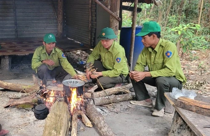 Trực Tết ở Vườn Quốc gia Kon Ka Kinh: Vì tình yêu với rừng ảnh 2