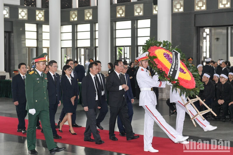 Lễ viếng Tổng Bí thư Nguyễn Phú Trọng ảnh 16