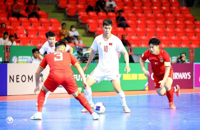 Vòng chung kết futsal châu Á 2024: Việt Nam thắng Trung Quốc 1-0 ảnh 1