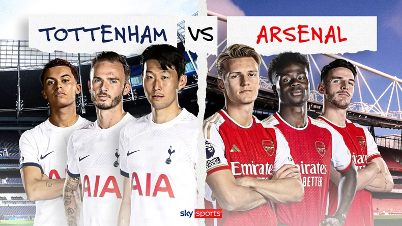 Arsenal sẽ có chuyến làm khách đến sân Tottenham vào 20 giờ tối nay (15/9). (Ảnh: SkySports)