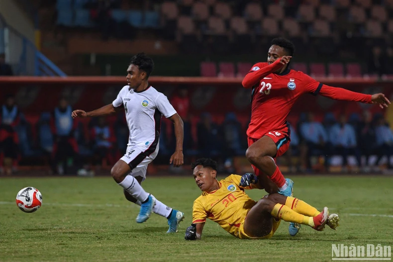 Singapore thắng Timor-Leste 3-0 trên sân Hàng Đẫy ảnh 3