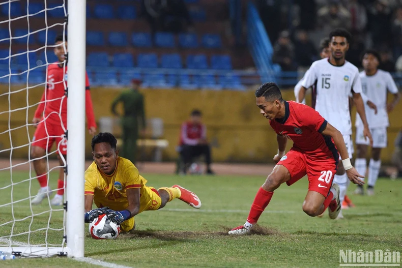 Singapore thắng Timor-Leste 3-0 trên sân Hàng Đẫy ảnh 4