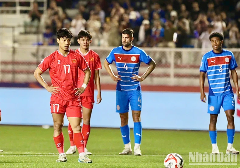 Ngọc Tân ghi bàn phút bù giờ, Việt Nam hòa Philippines 1-1 ảnh 6