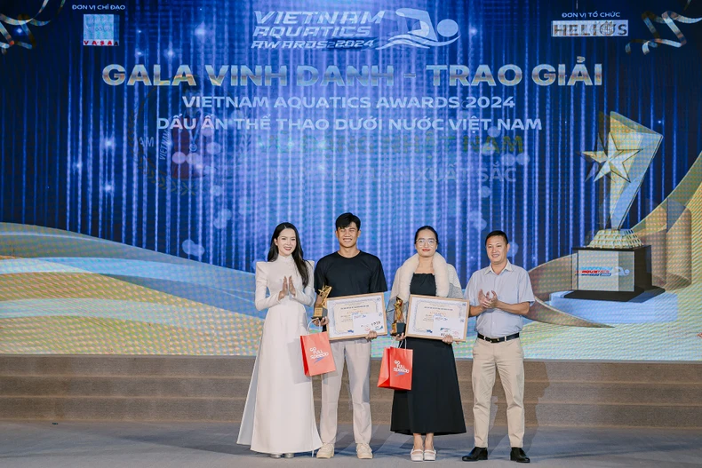 Hơn 100 vận động viên tiêu biểu được vinh danh tại Gala Vietnam Aquatics Awards 2024 ảnh 1